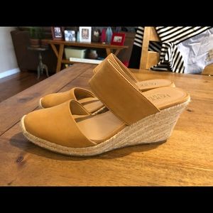 Franco Sarto 9.5 espadrille wedges